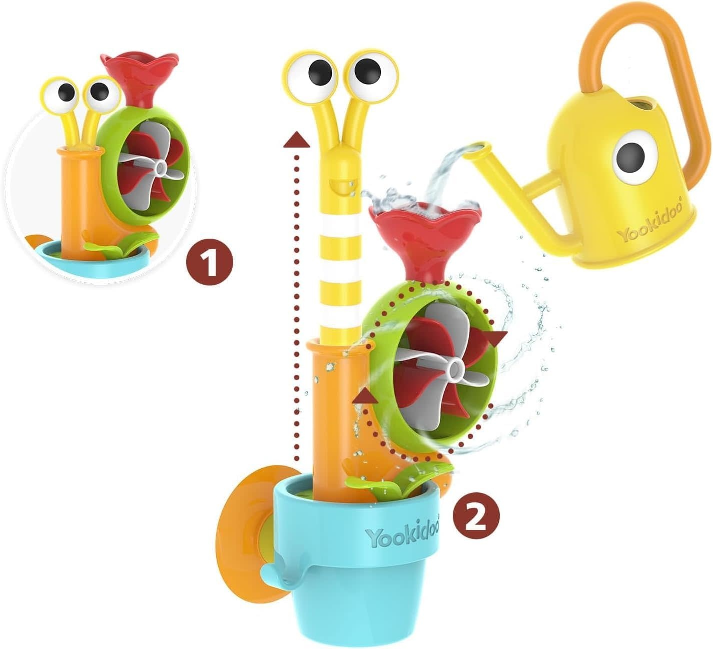 Yookidoo Yookidoo Bath Pop-Up Water Snail