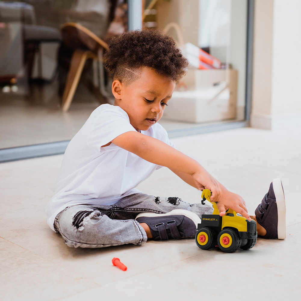 Stanley Jr. Take Apart dot 3 Piece Truck Set