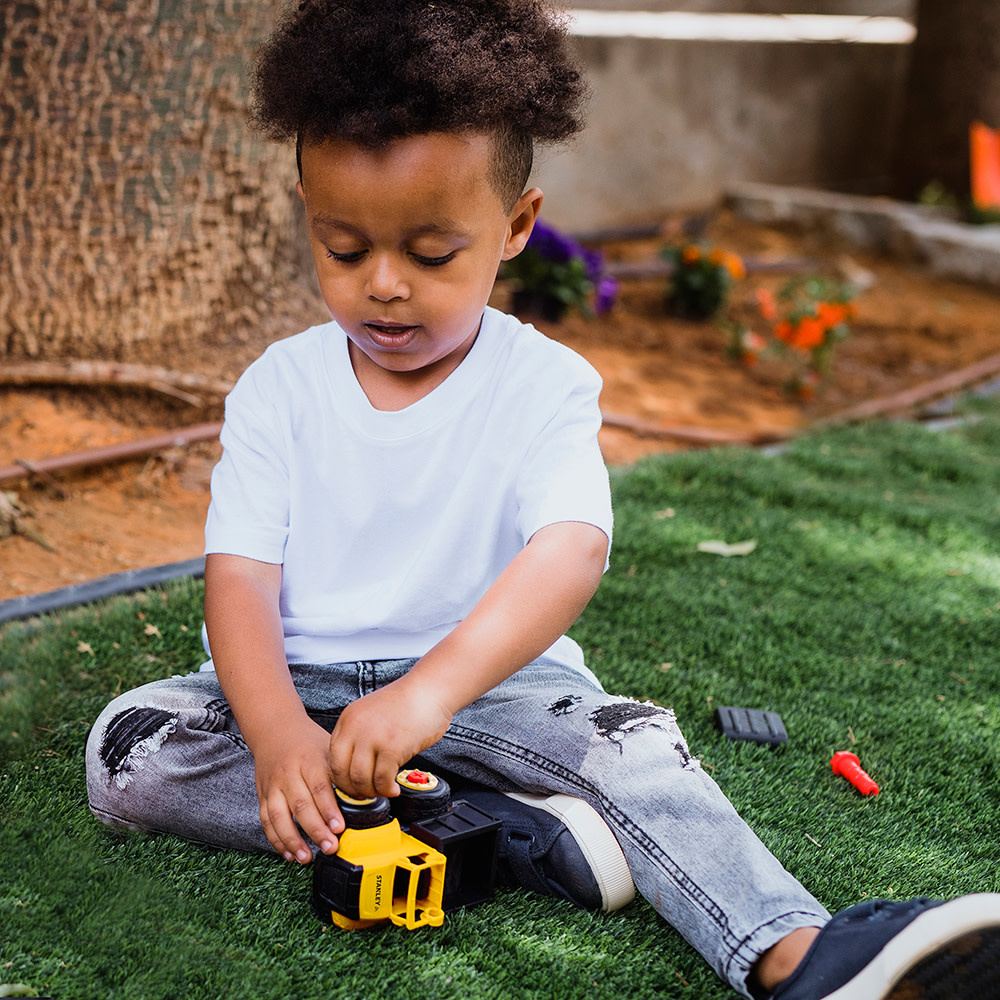 Stanley Jr. Take Apart dot 3 Piece Truck Set