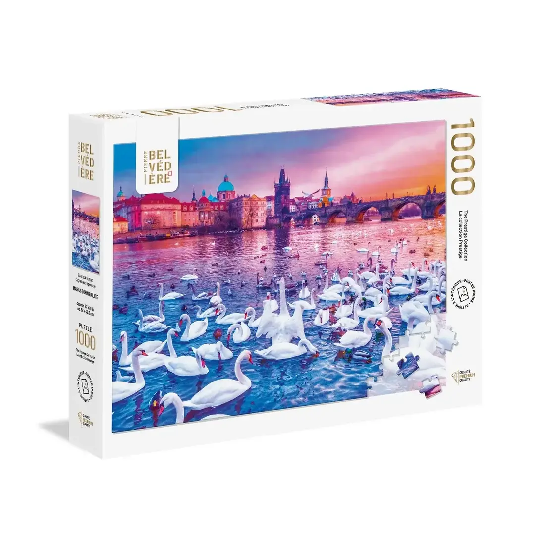 Clementoni Clementoni Puzzle 1000pc Swans at Sunset