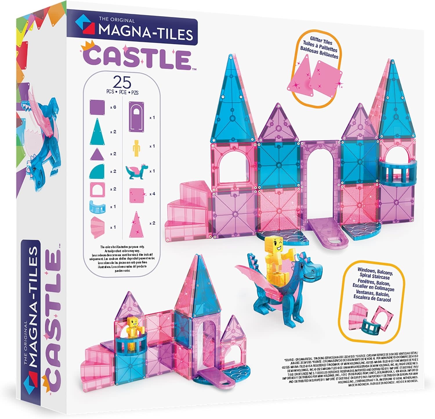 Magna-Tiles Magna-Tiles Castle Set 25pc