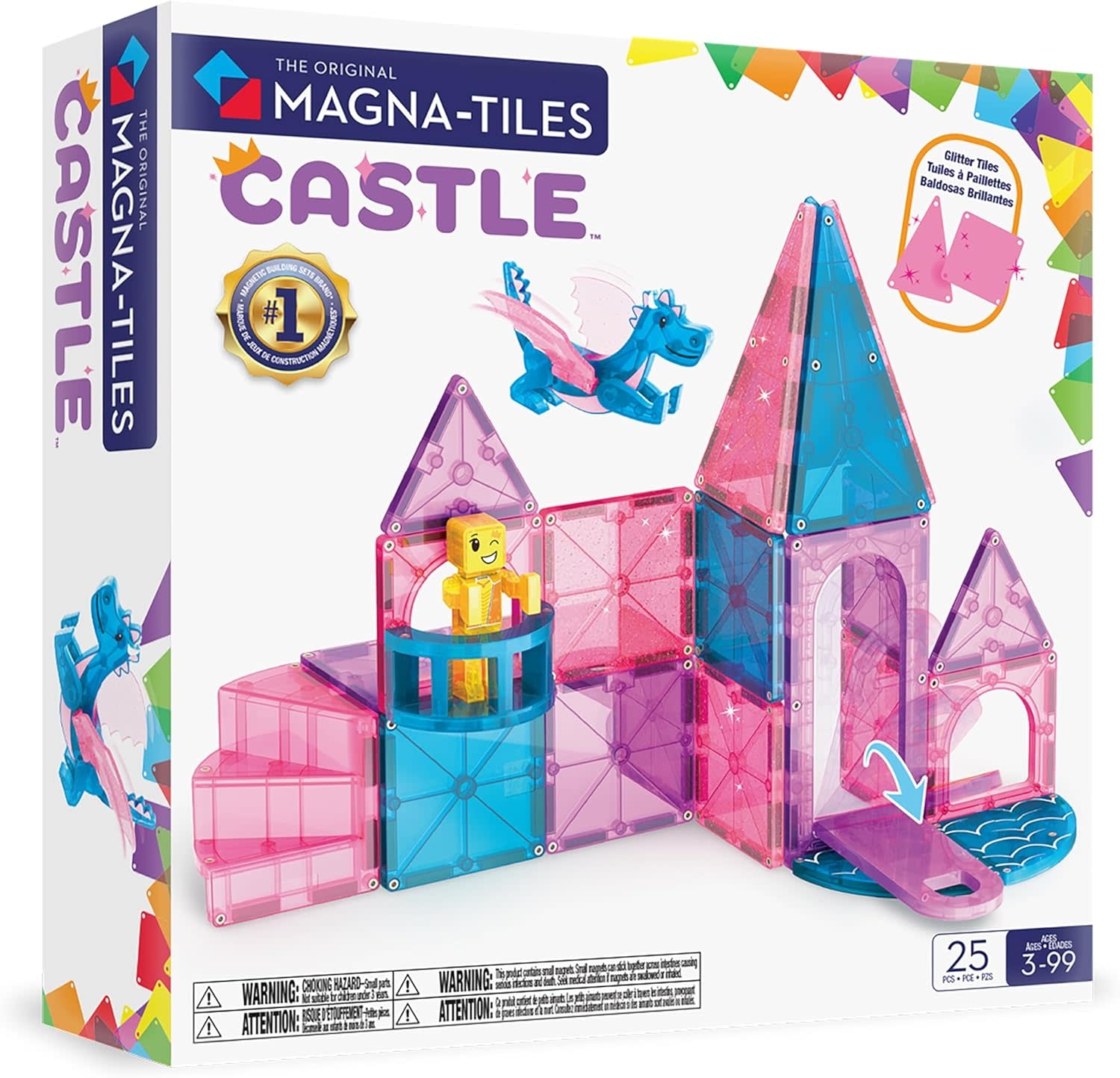 Magna-Tiles Magna-Tiles Castle Set 25pc