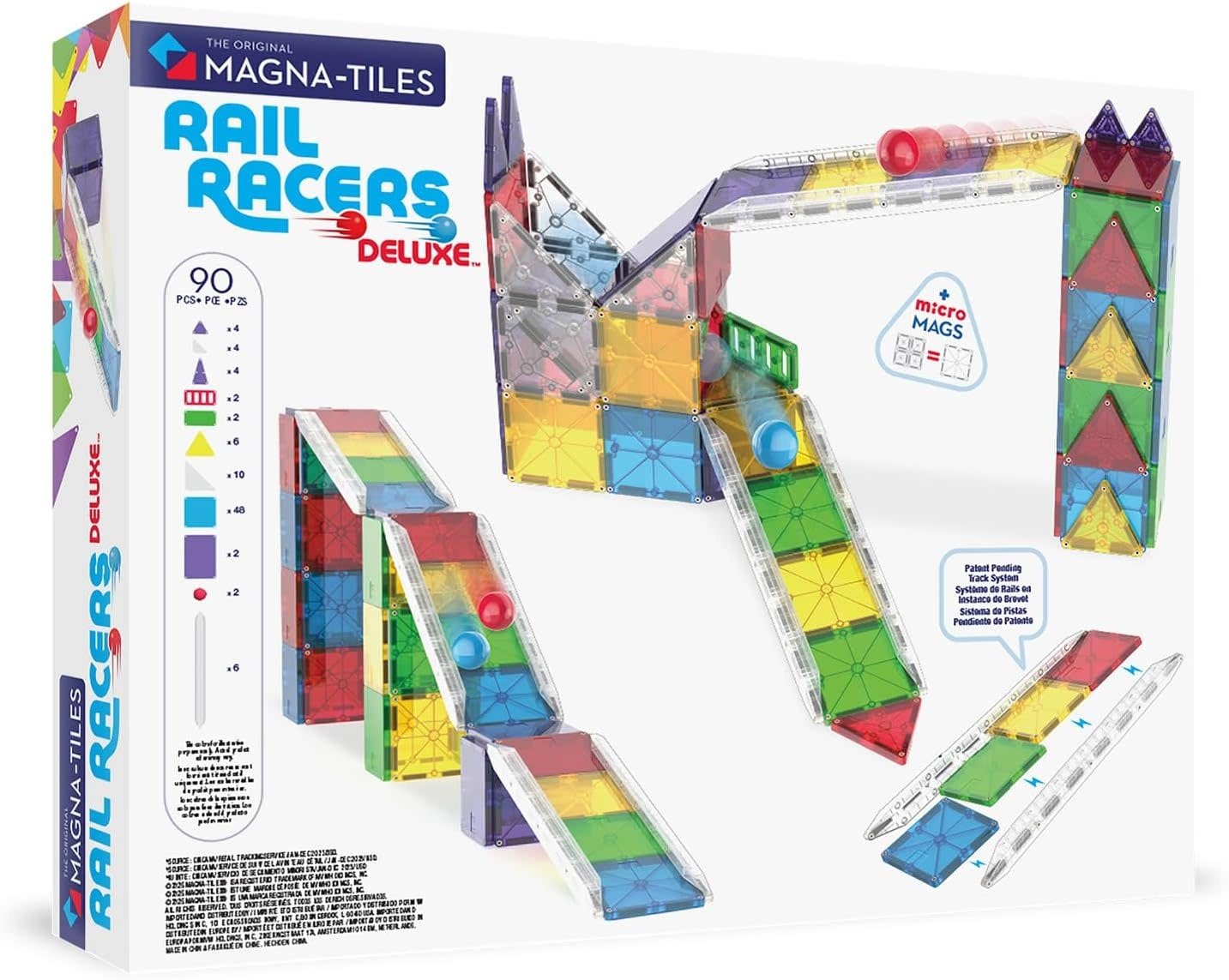 Magna-Tiles Magna-Tiles Rail Racers Deluxe