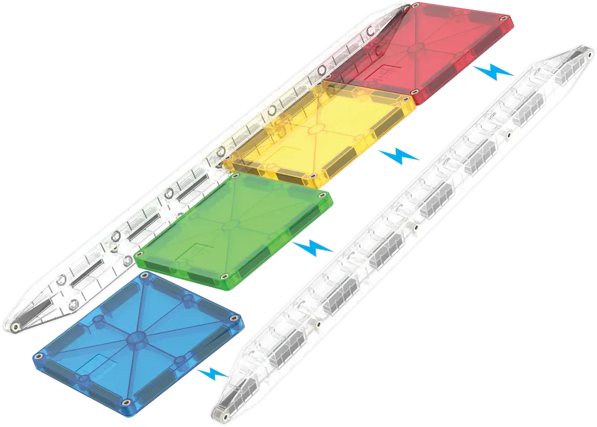 Magna-Tiles Magna-Tiles Rail Racers 33pc Set