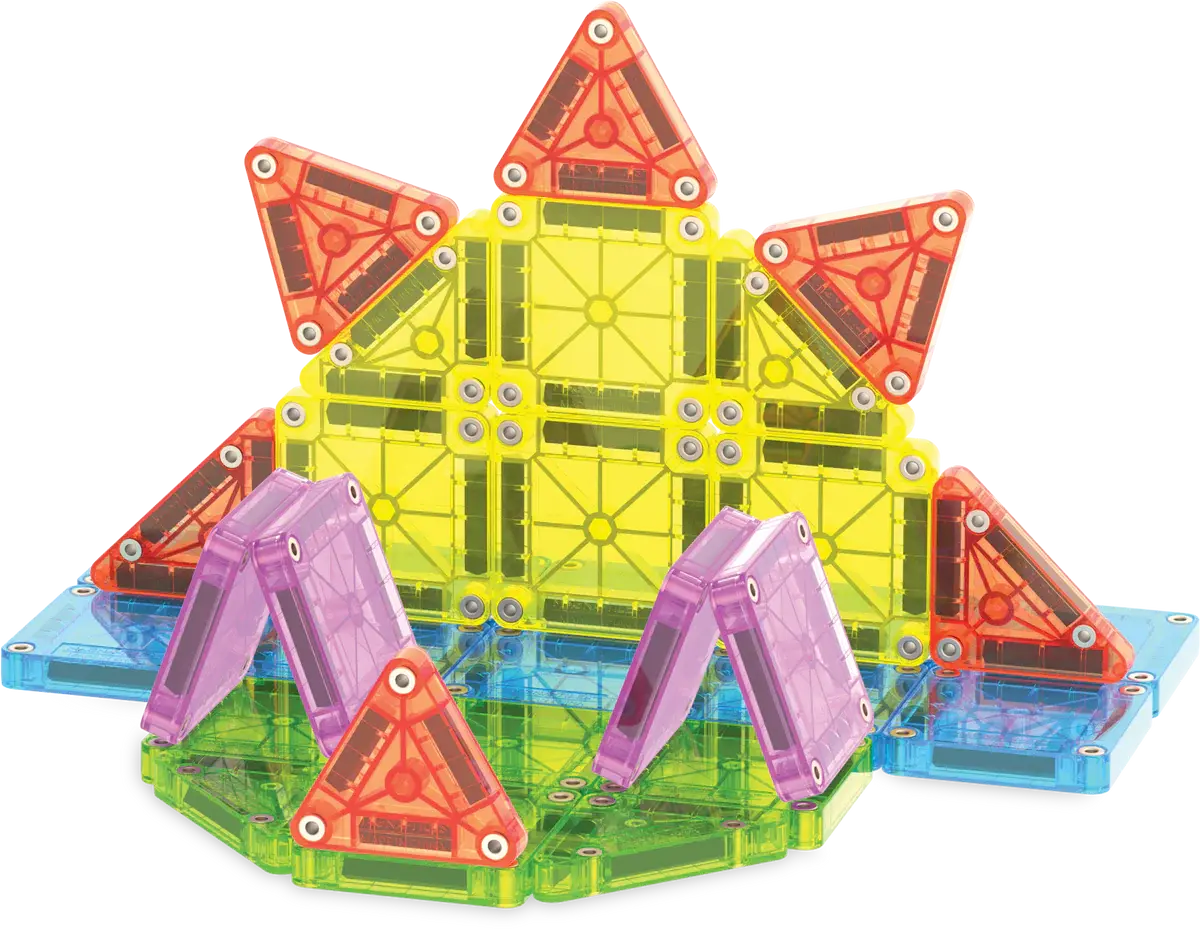 Magna-Tiles Magna-Tiles MicroMAGS Travel Deluxe Set