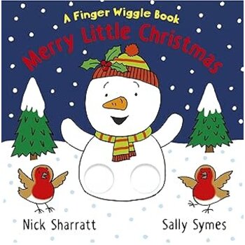 Finger Wiggle Board Book: Merry Little Christmas