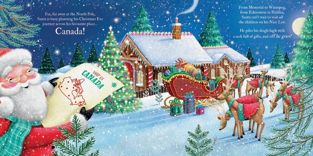 'Twas The Night Before Christmas in Canada Picture Book