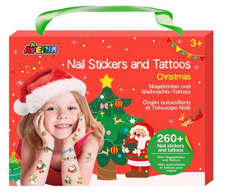 Avenir Nail Stickers & Tattoos Christmas