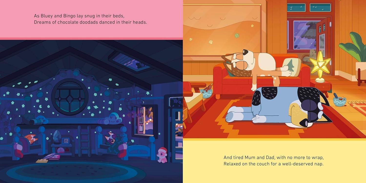 Bluey's Night Before Christmas Book