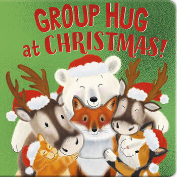 Group Hug at Christmas Board Book