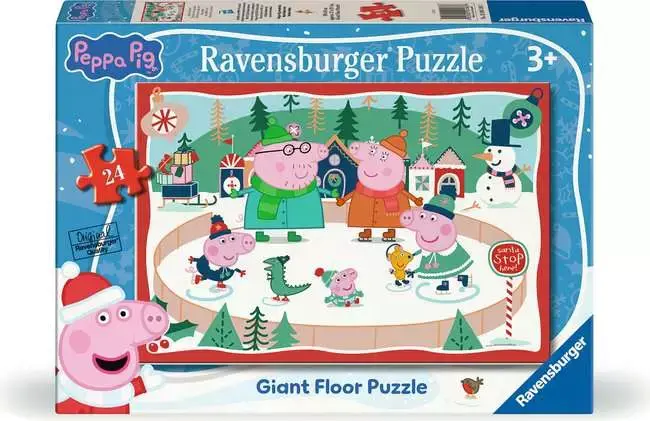 Ravensburger Floor Puzzle 24pc Peppa Pig Christmas