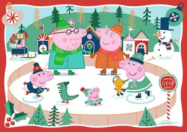 Ravensburger Floor Puzzle 24pc Peppa Pig Christmas