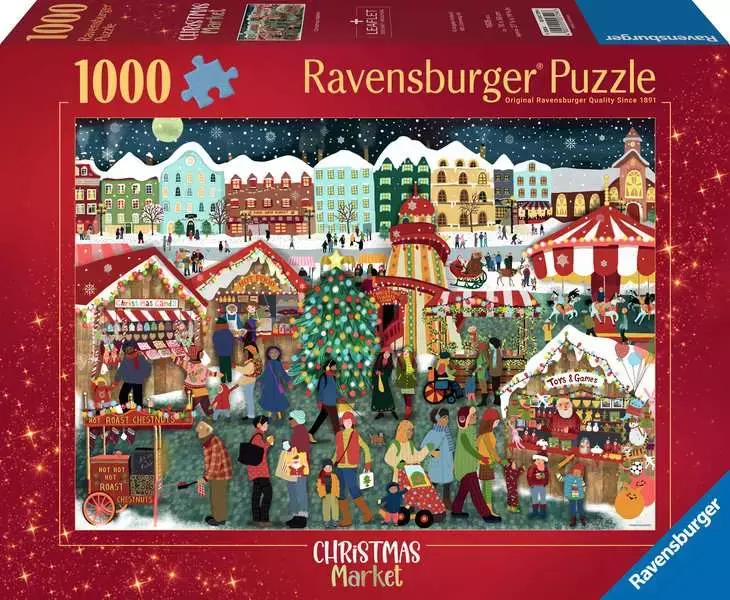 Ravensburger Puzzle 1000pc Christmas Market
