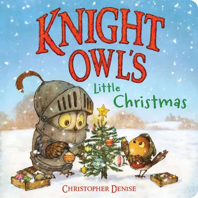 Knight Owl's Little Christmas Board Book