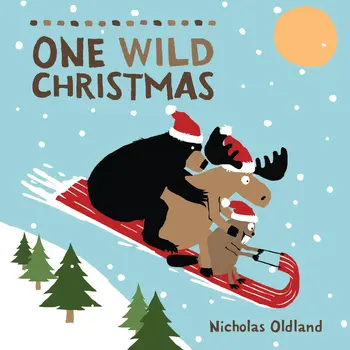 One Wild Christmas Board Book