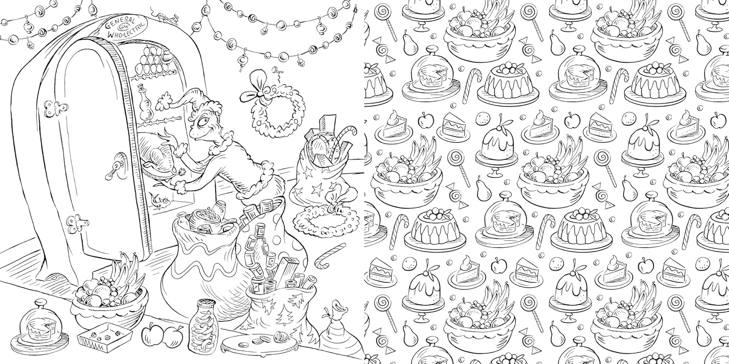 How the Grinch Stole Christmas Coloring Book