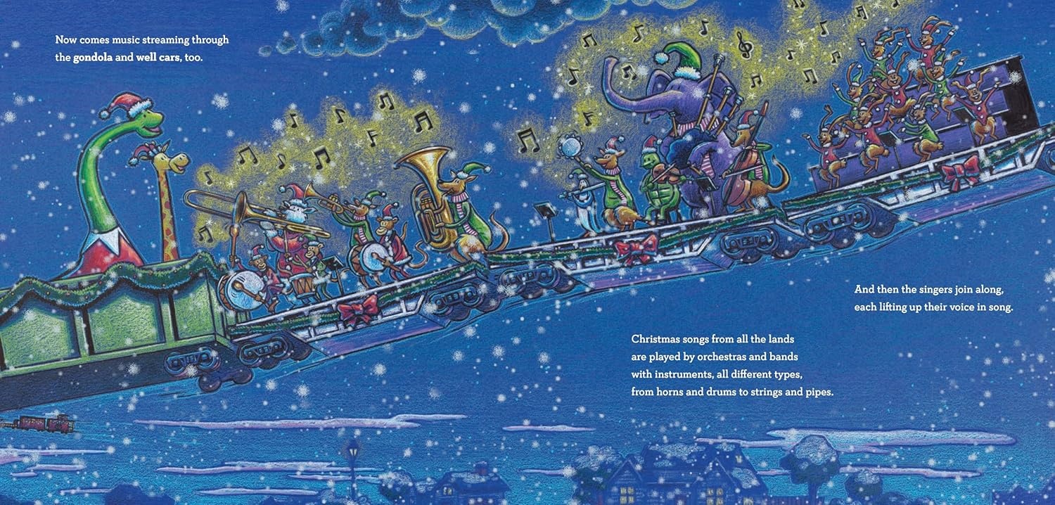 Steam Train, Dream Train Next Stop, Christmas! Hardcover Picture Book