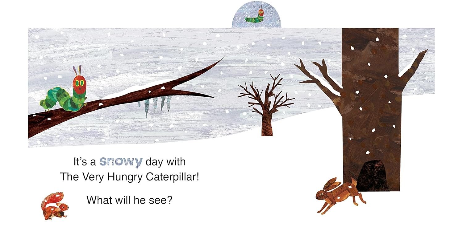 A Day in the Snow with the Very Hungry Caterpillar Board Book
