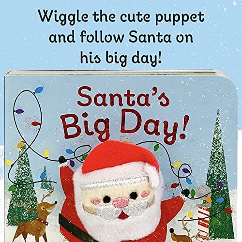 Finger Puppet Board Book Santa's Big Day
