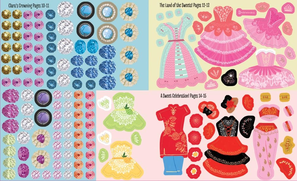 My Sticker Dress-Up Book: The Nutcracker