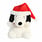 Palm Pals Snoopy with Santa Hat