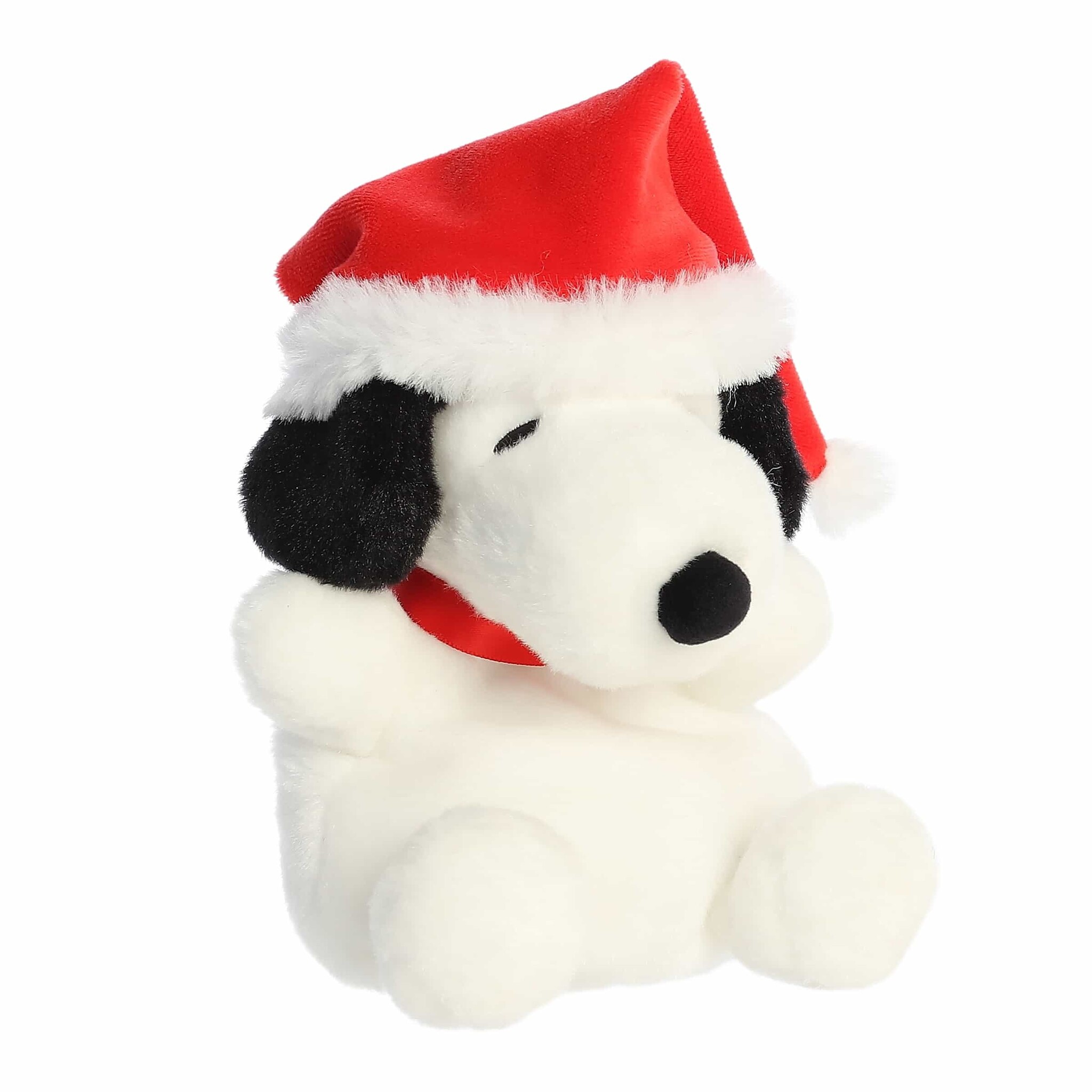 Palm Pals Snoopy with Santa Hat