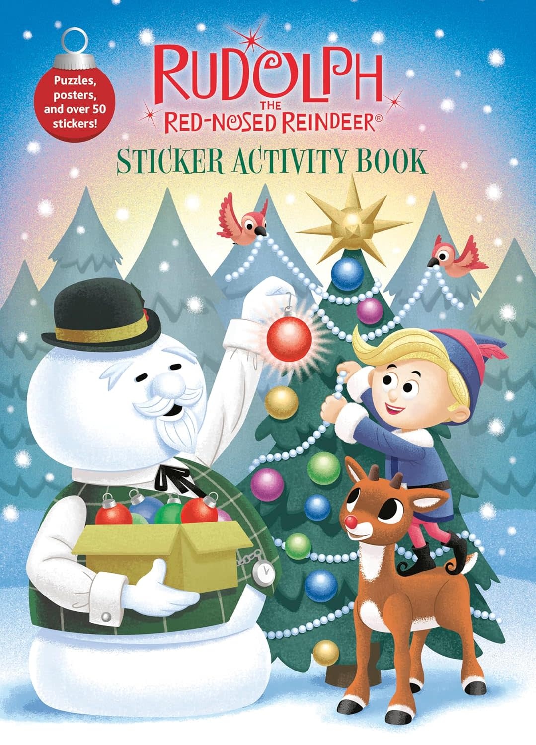 Rudolph the Red-Nosed Reindeer Sticker Activity Book