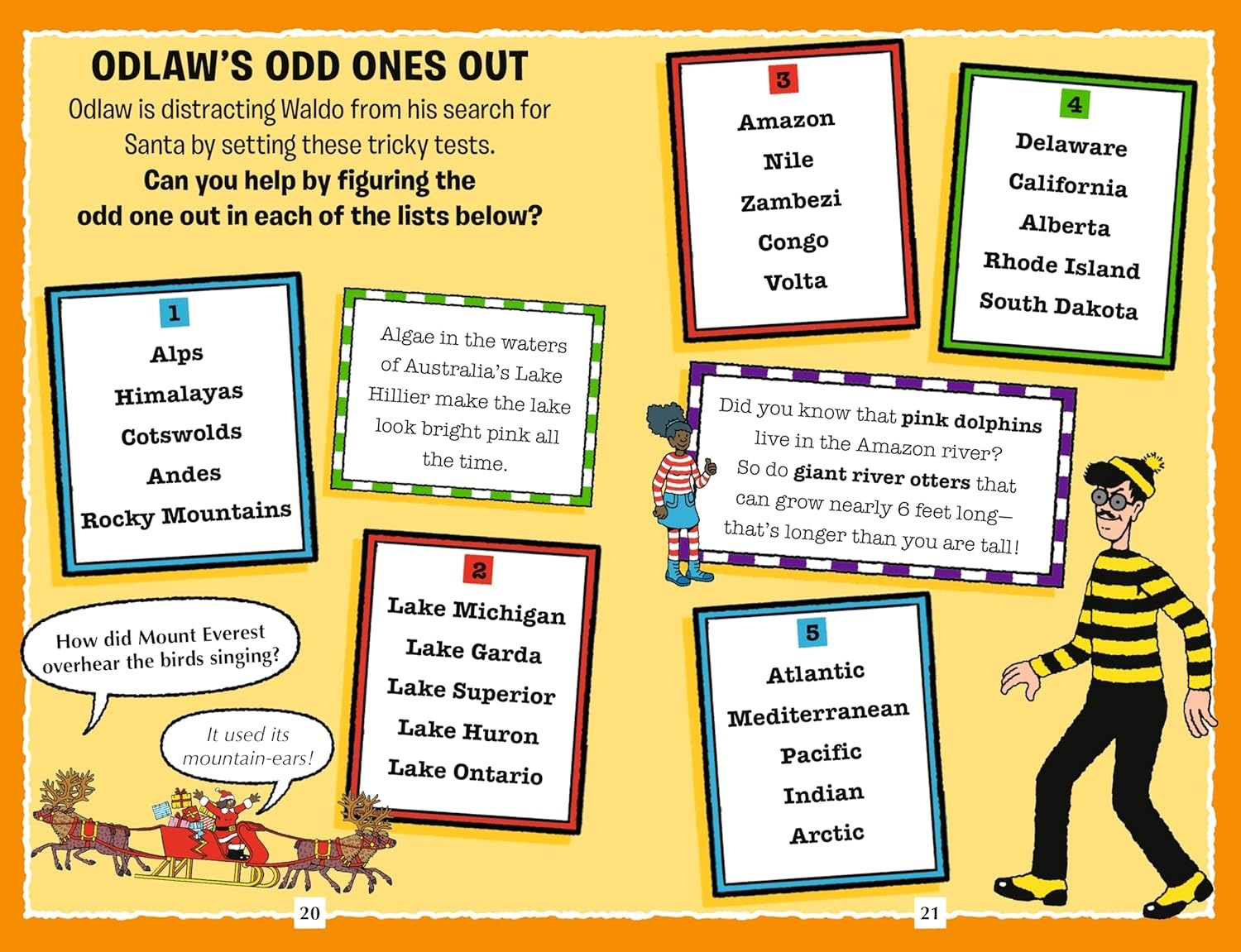 Candlewick Press Where's Waldo: The Search for Santa