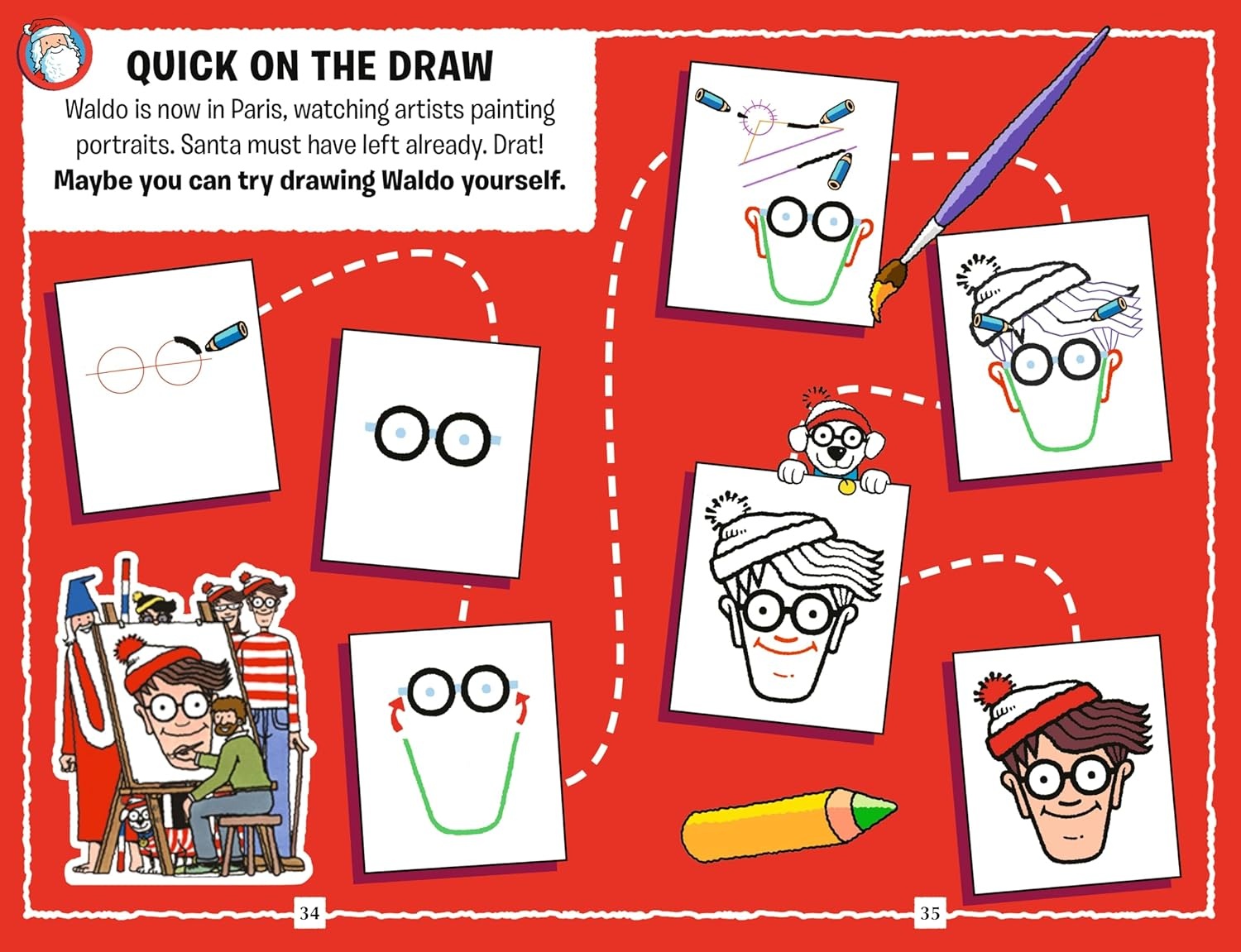 Candlewick Press Where's Waldo: The Search for Santa