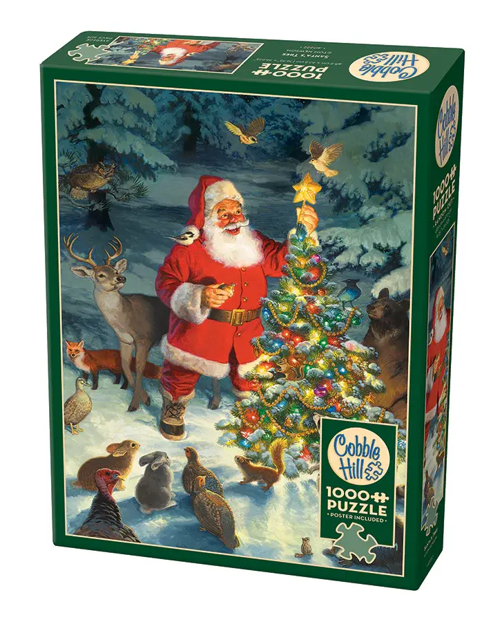 Cobble Hill Puzzles Cobble Hill Puzzle 1000pc Santa's Tree
