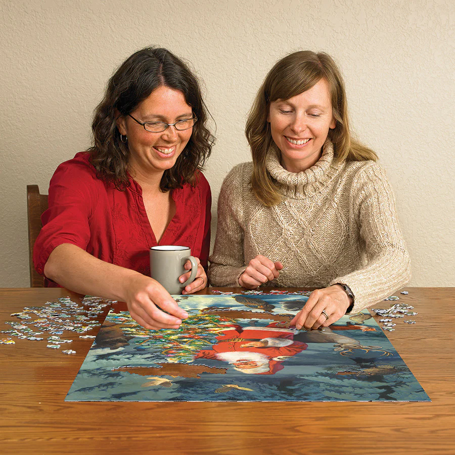 Cobble Hill Puzzles Cobble Hill Puzzle 1000pc Santa's Tree