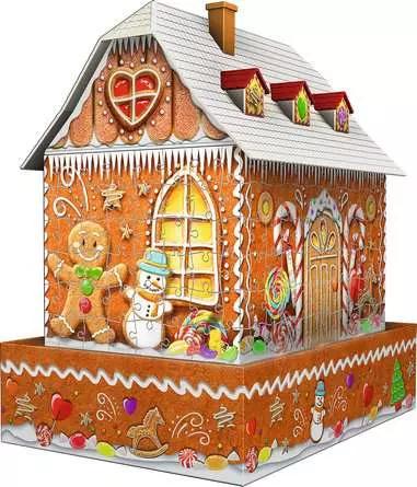 Ravensburger 3DPuzzle Gingerbread House Night Edition 216pc