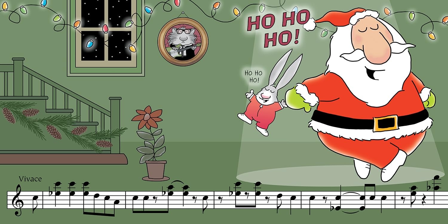 Sandra Boynton A Dance with Santa Claus Picture Book