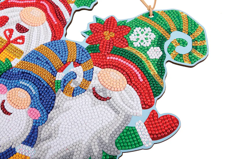 Crystal Art Deco Kit: Gnomes Hanging