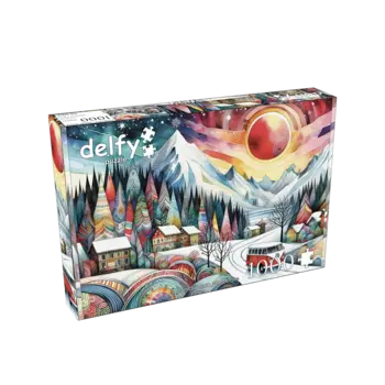 Delfy Puzzle 1000pc Mountain Path Wanderer