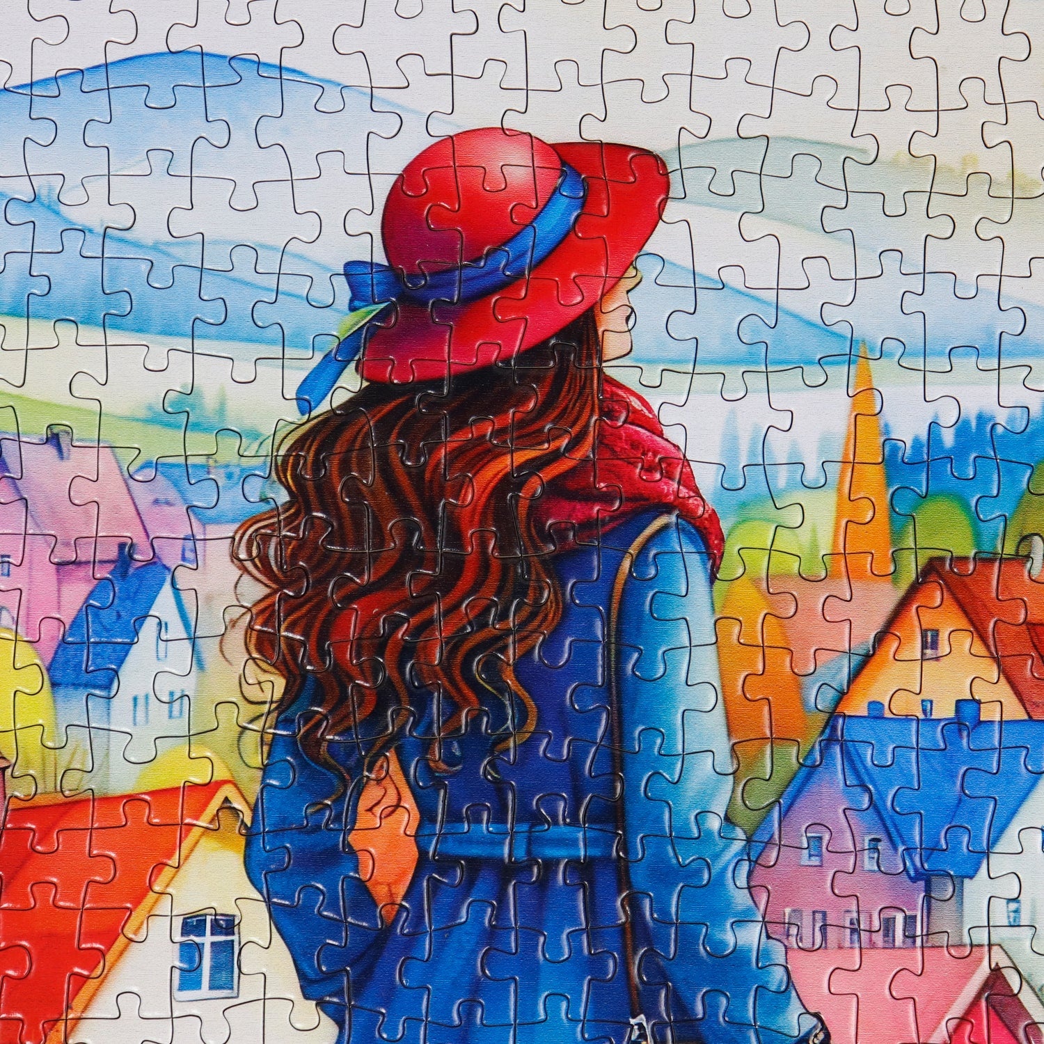 JaCaRou Puzzle 1000pc Dog Walking Bliss