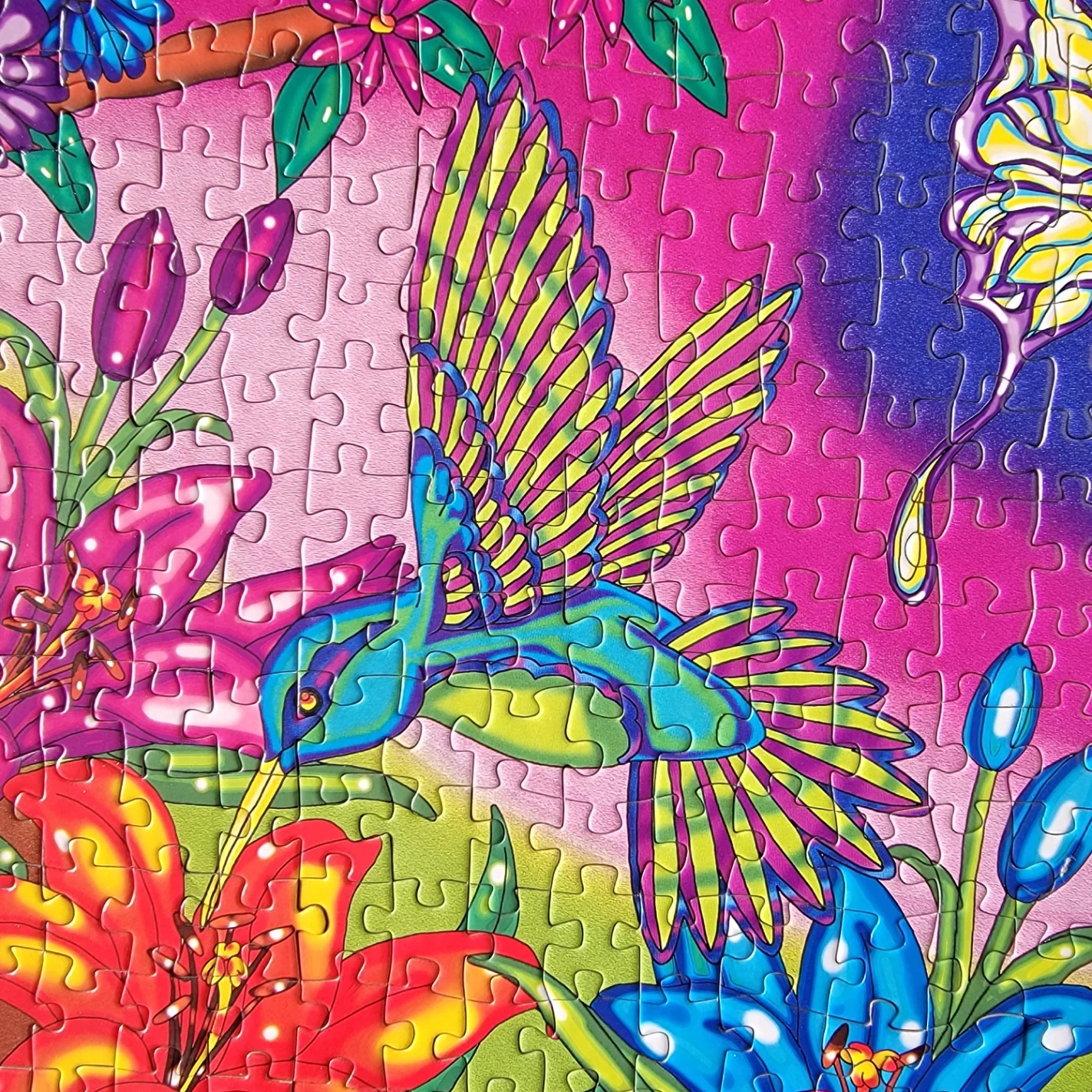 JaCaRou Puzzle 1000pc Butterflies & Hummingbirds