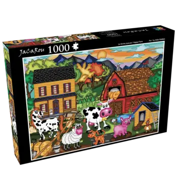 JaCaRou Puzzle 1000pc Happy Farm