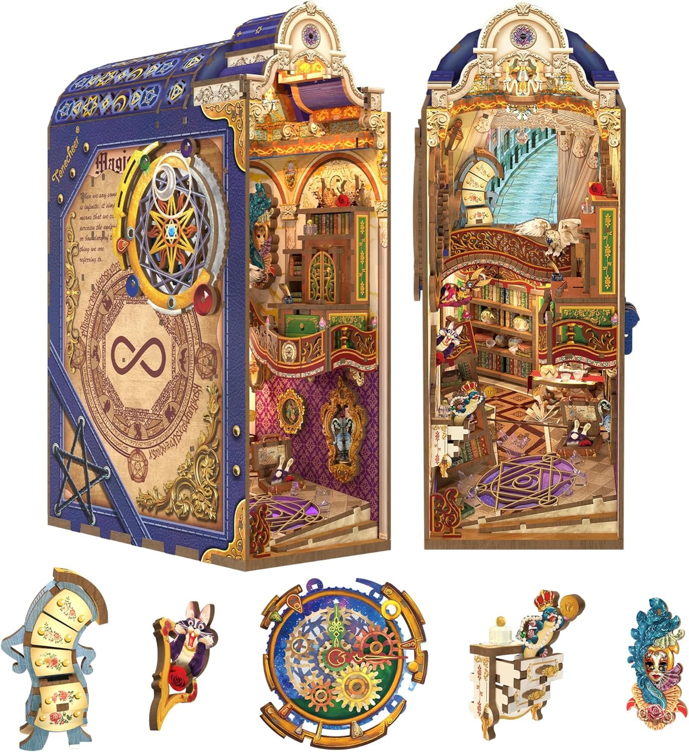 JaCaRou BookNook Magical Library