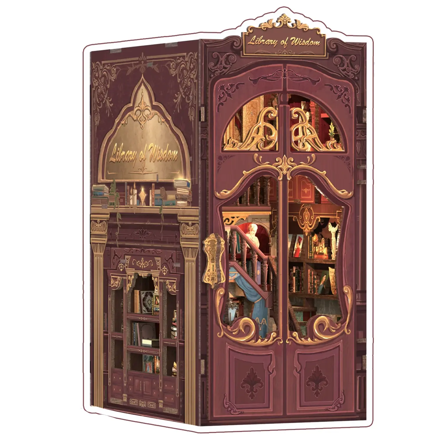 JaCaRou BookNook Libray of Wisdom