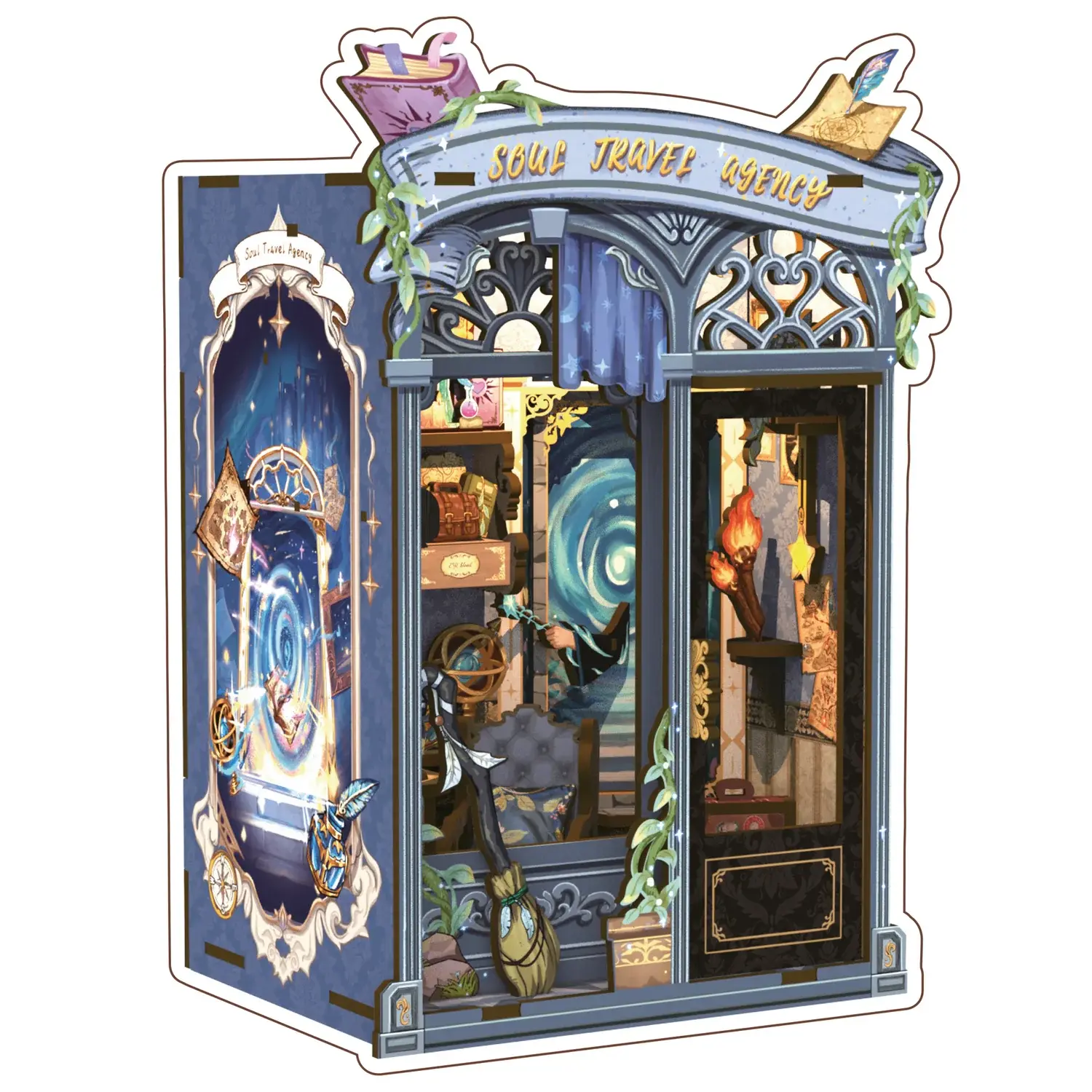 JaCaRou 3D Wooden Puzzle Soul Travel Agency