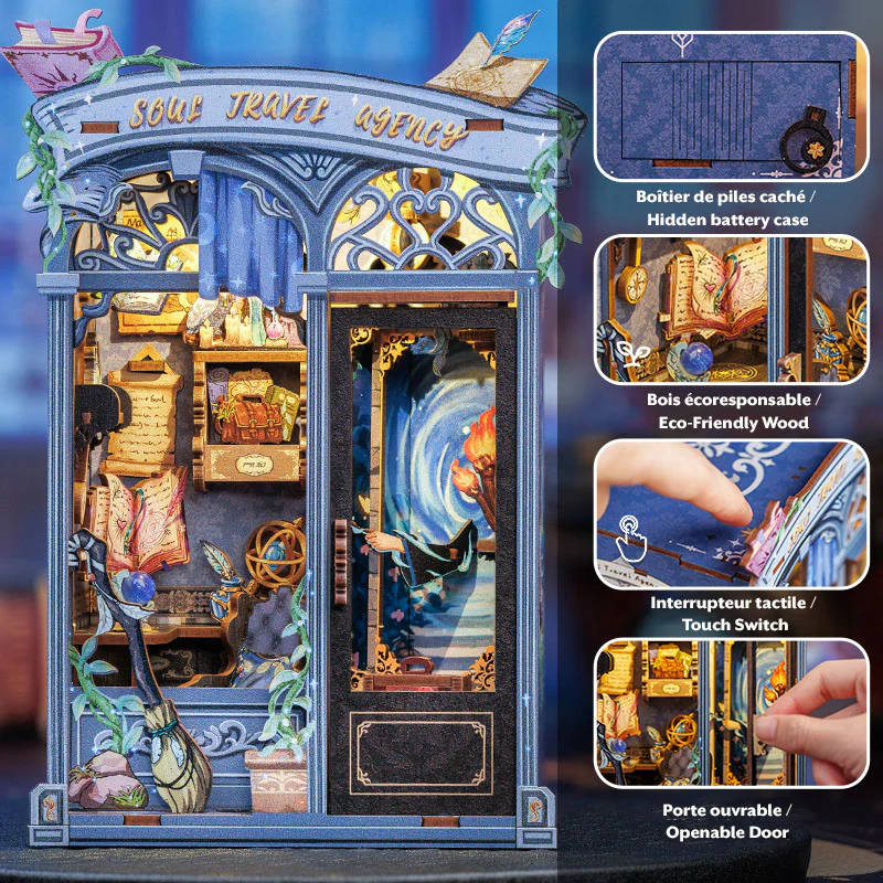 JaCaRou 3D Wooden Puzzle Soul Travel Agency