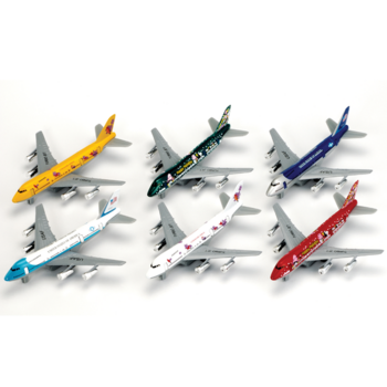 Pull Back 747 Airplane