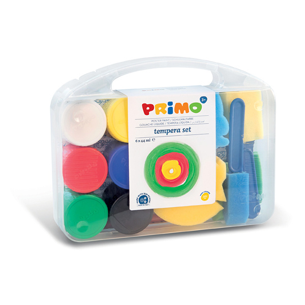 Primo Tempera Poster Paint Set 6'S 44ml
