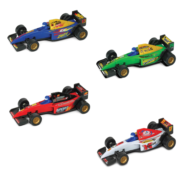 Pull Back Formula Racers