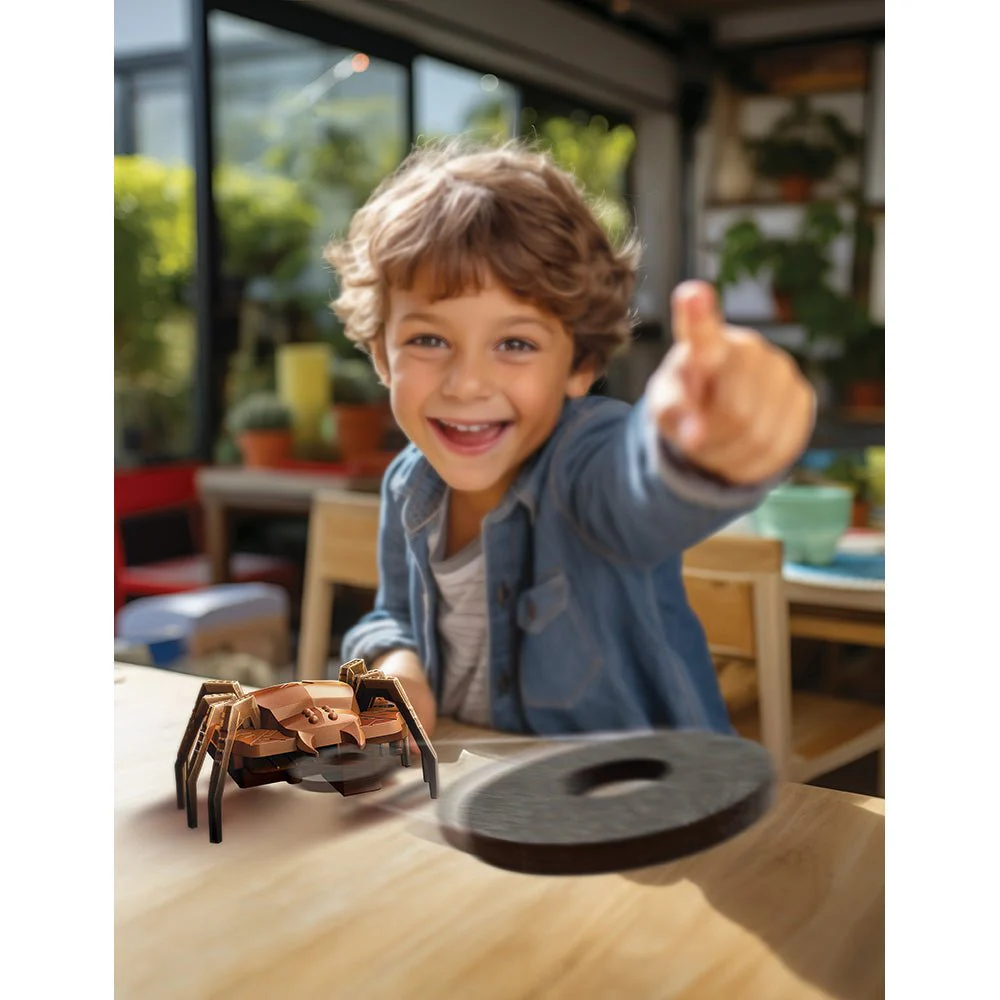 4M KidzRobotix Disc-Launching Spider Bot