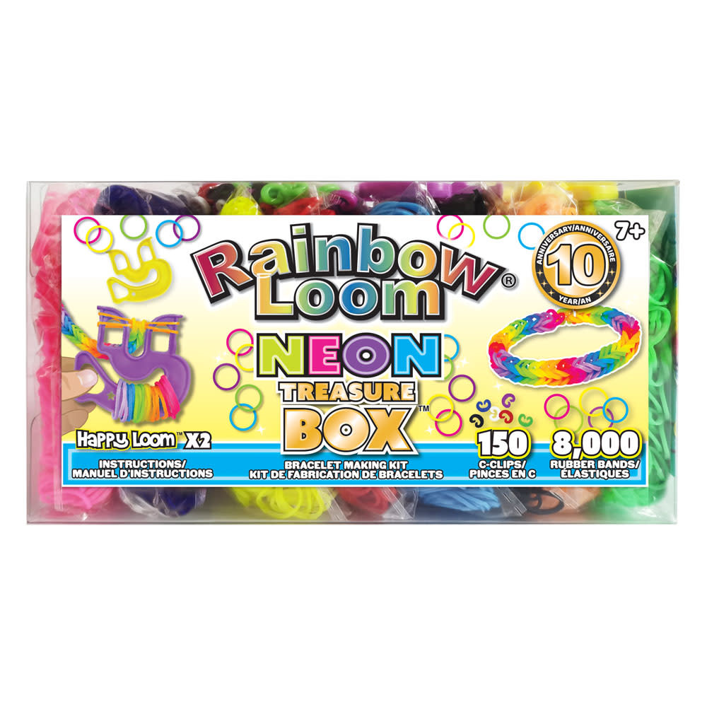 Rainbow Loom NeonTreasure Box