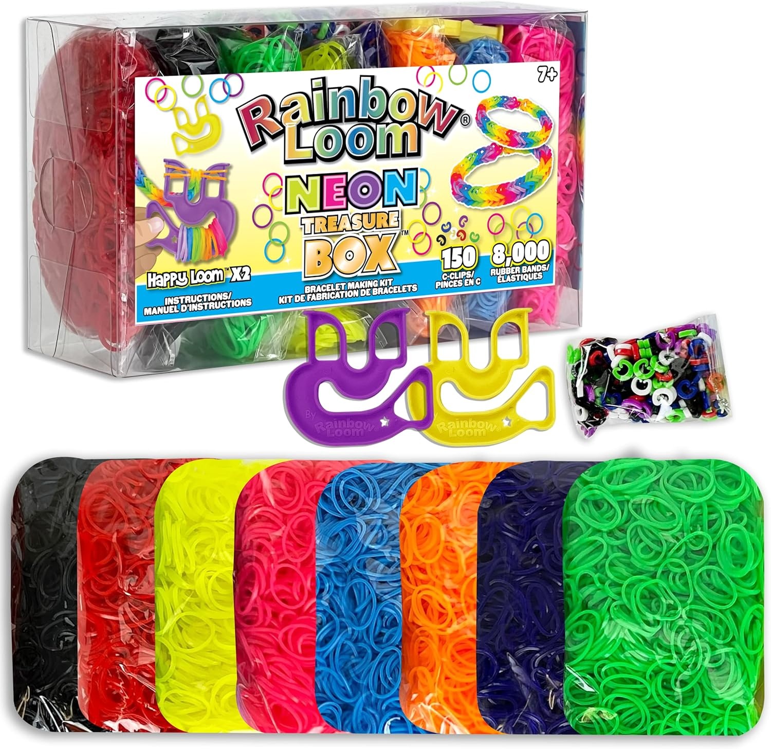 Rainbow Loom NeonTreasure Box