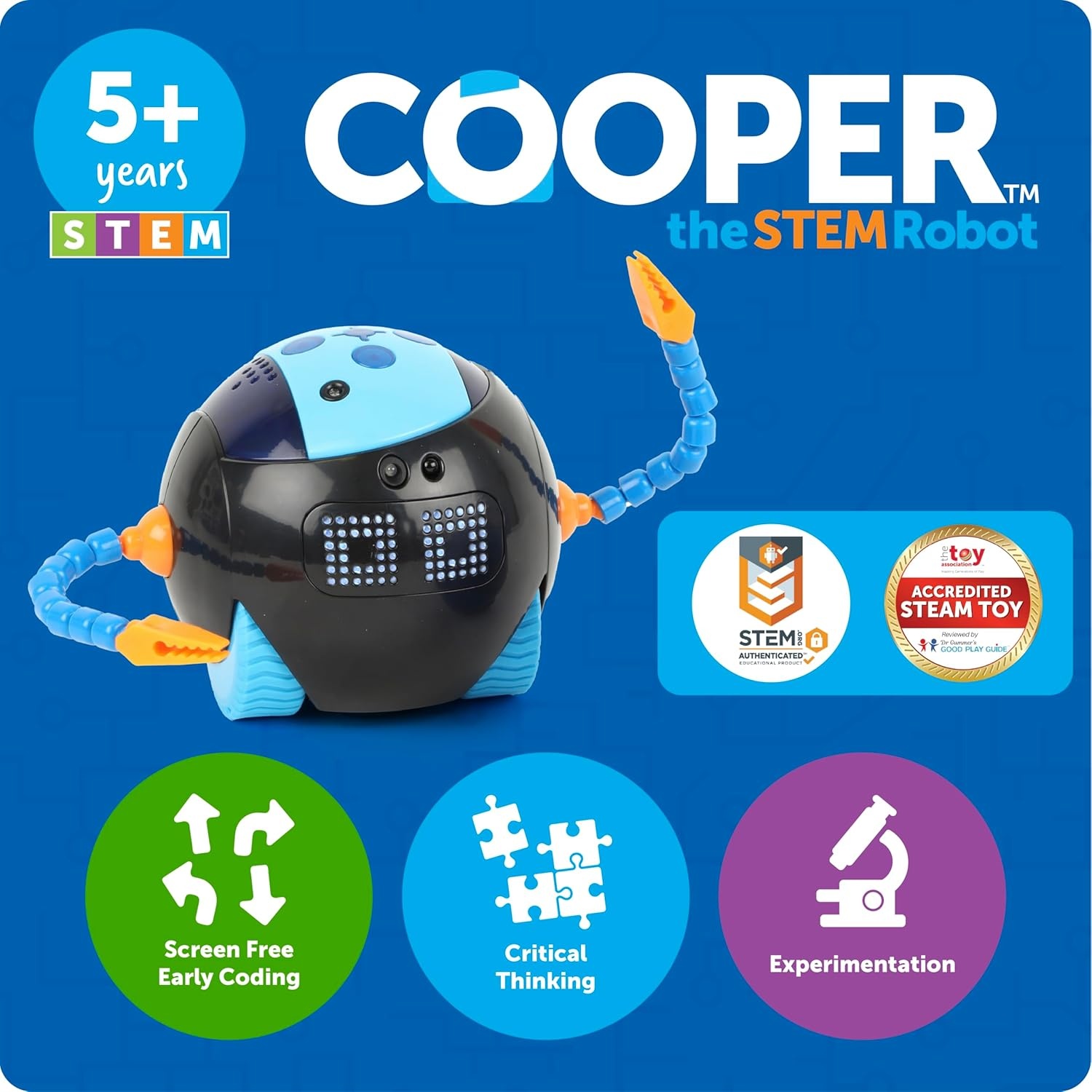Learning Resources Cooper the Stem Robot