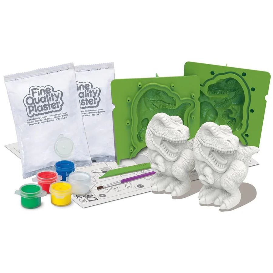 4M 3D Mould and Paint Dinosaurs
